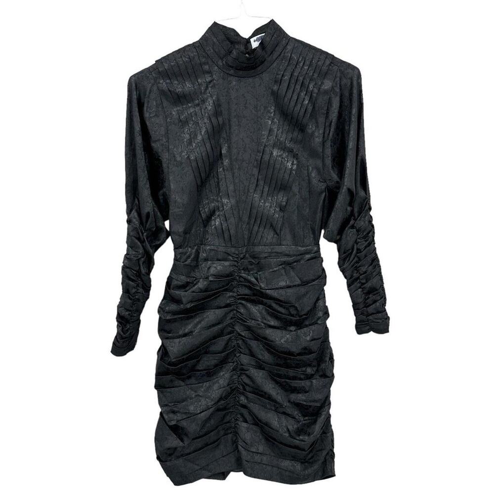 Black gothic midi dress brand
